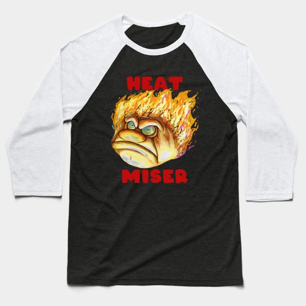 Heat Miser Baseball T-Shirt by lazymost